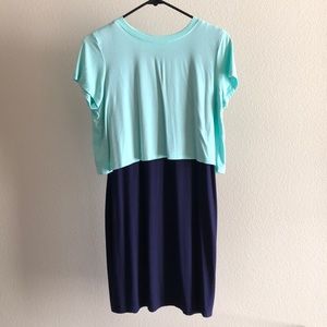 CHARMING CHARLIE color block dress